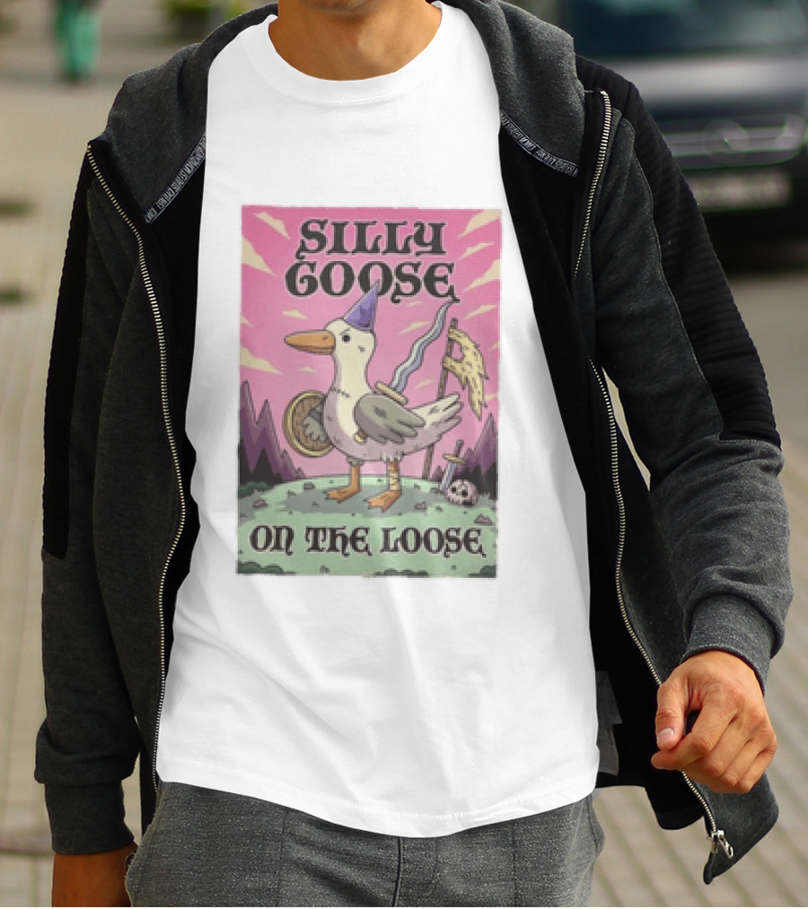 Silly Goose On The Loose Medieval Adventure T-Shirt