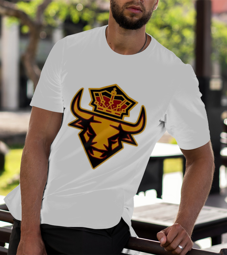 Spain Bull Emblem Royalty Team Crown T-Shirt