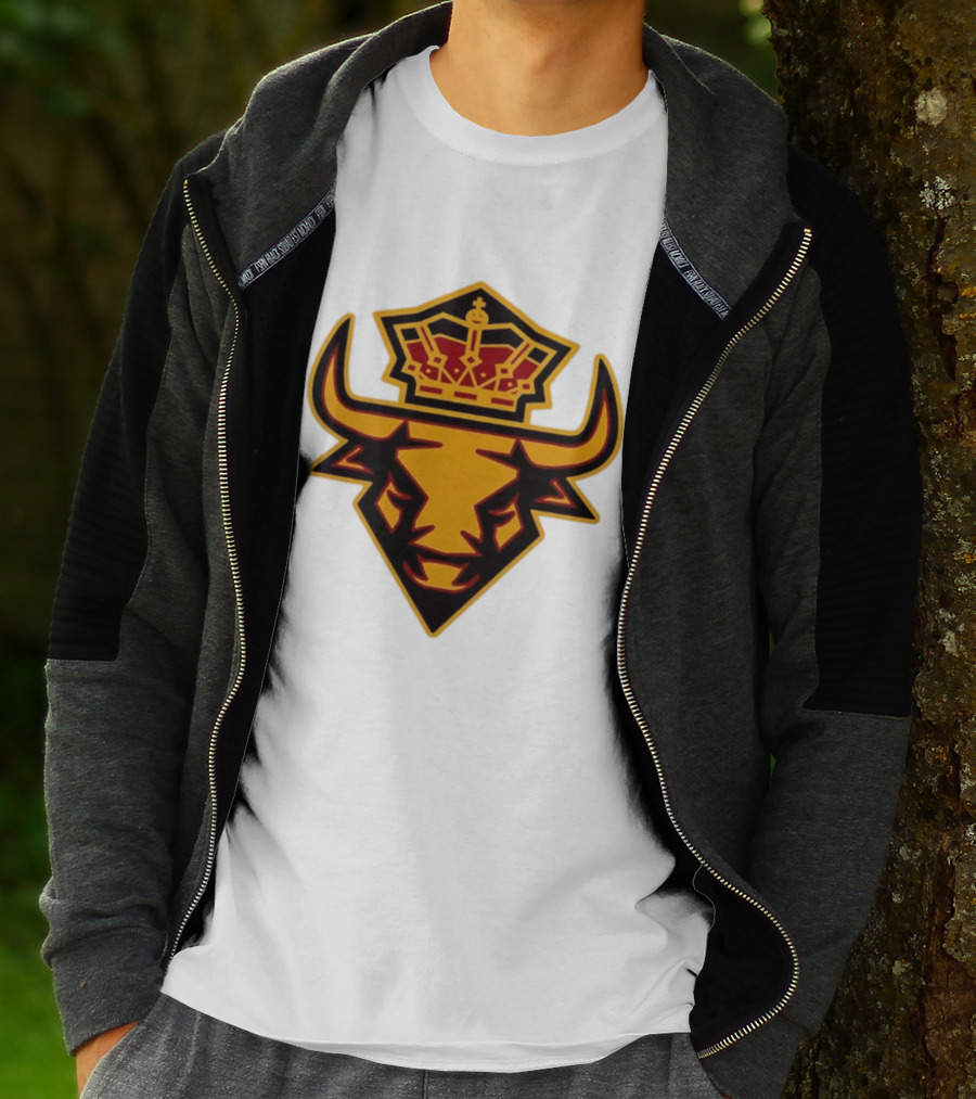 Spain Bull Emblem Royalty Team Crown T-Shirt