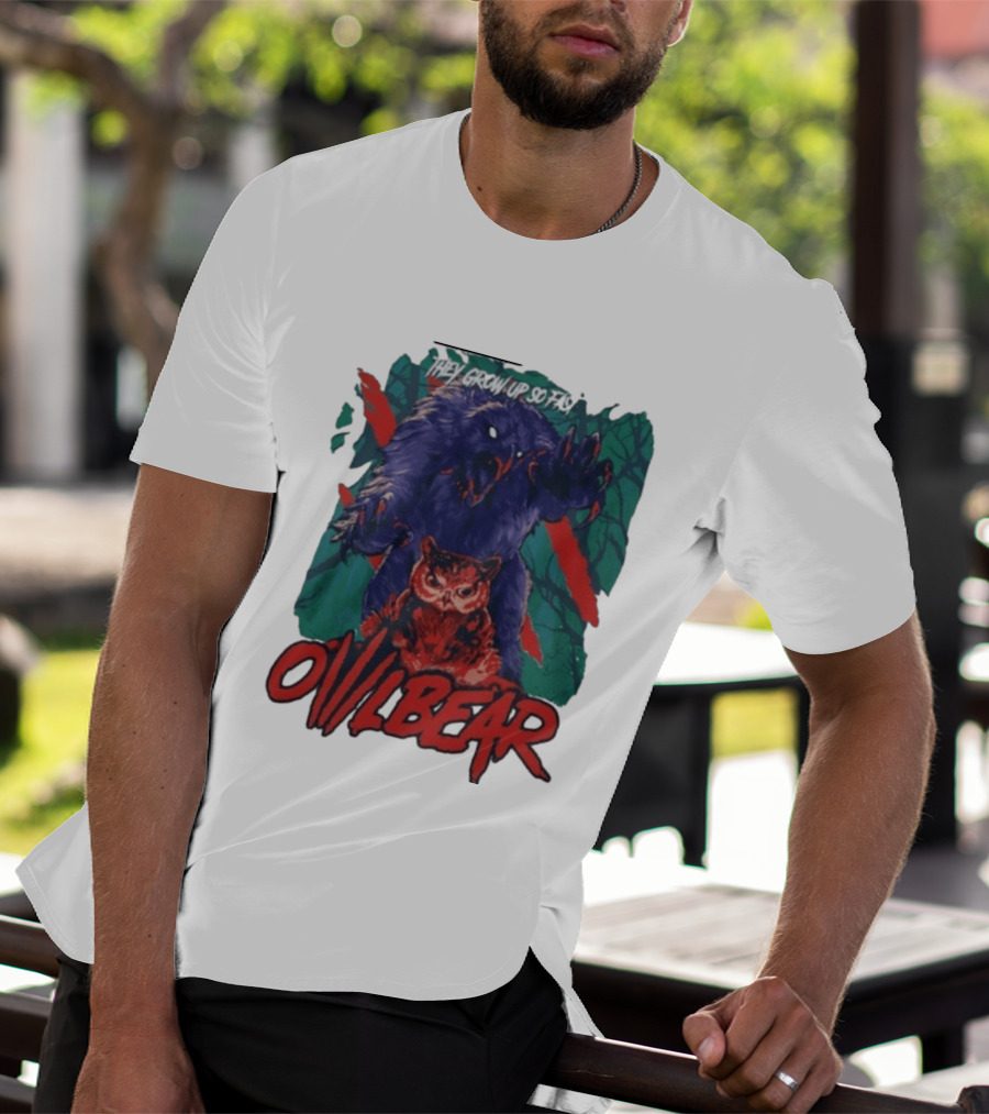 They Grow Up So Fast Owlbear Fantasy Creature T-Shirt