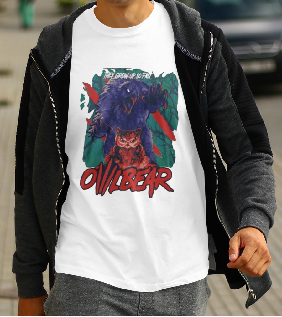 They Grow Up So Fast Owlbear Fantasy Creature T-Shirt