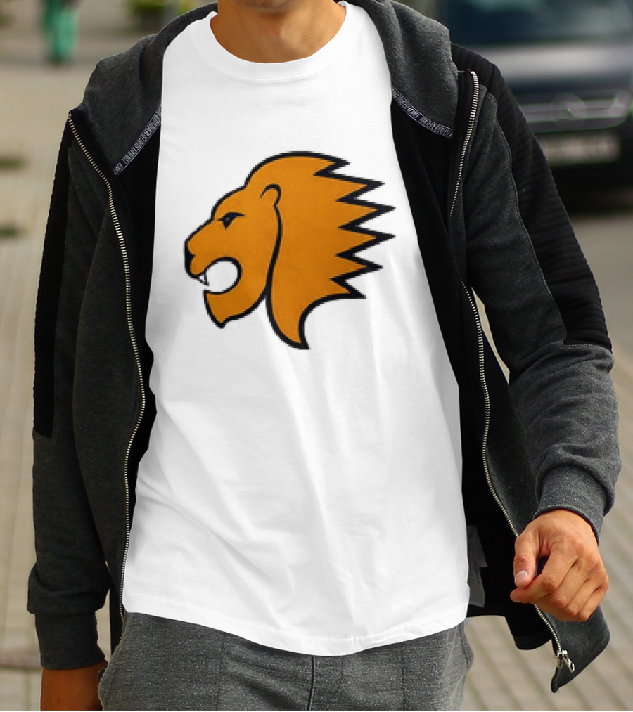 NHL Lion Hockey Jersey Bold Lion T-Shirt