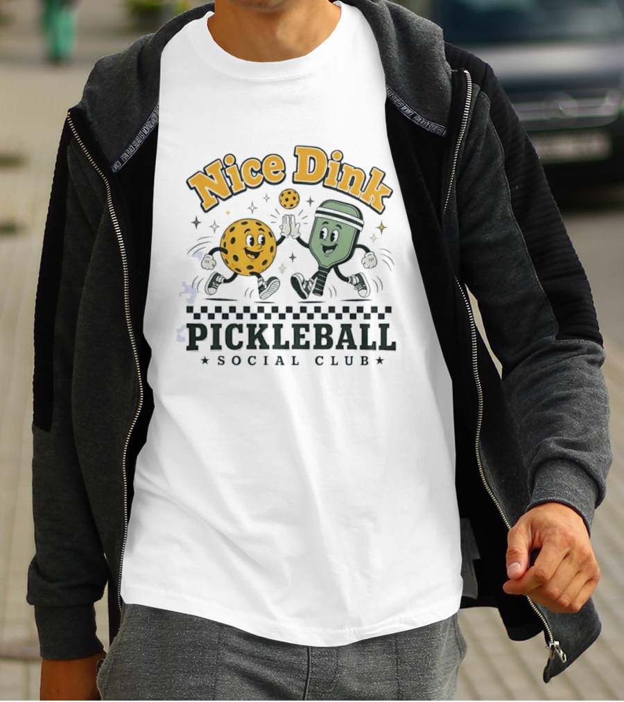 Nice Dink Pickleball Social Club High Five T-Shirt
