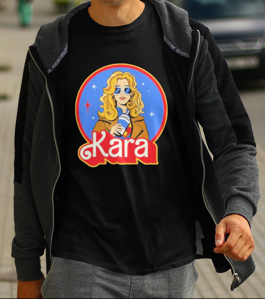 Kara 2026 Screencrush Sunglasses Coffee T-Shirt