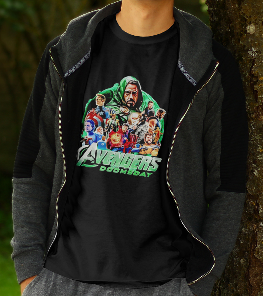 Avengers Doomsday Iron Man Captain America Marvel T-Shirt