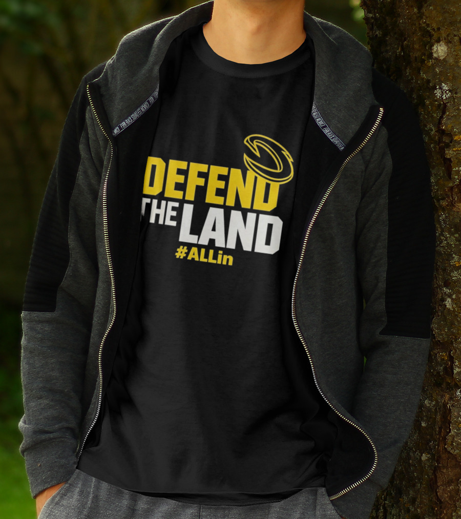 Cleveland Cavaliers Defend The Land #ALLin T-Shirt