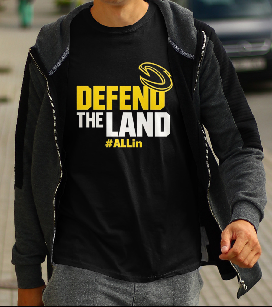 Cleveland Cavaliers Defend The Land #ALLin T-Shirt