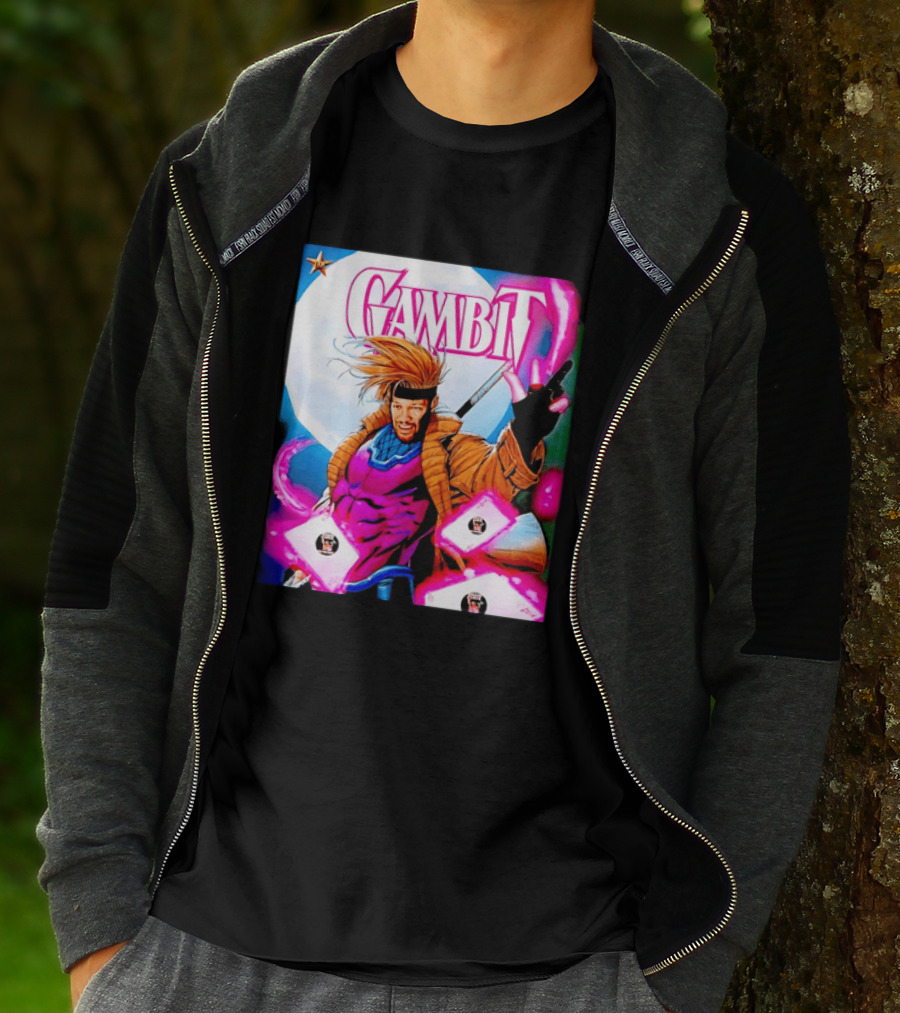 Jalen Brunson New York Knicks Gambit Crossover Comic T-Shirt