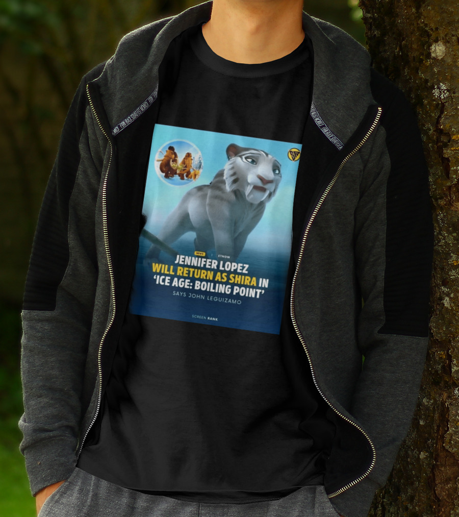 Jennifer Lopez Returns Shira Ice Age Boiling Point John Leguizamo T-Shirt