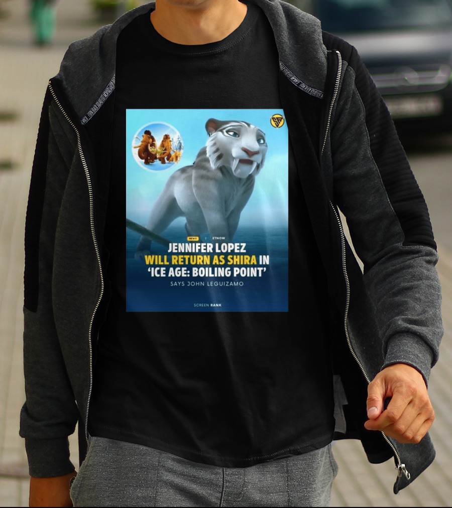 Jennifer Lopez Returns Shira Ice Age Boiling Point John Leguizamo T-Shirt