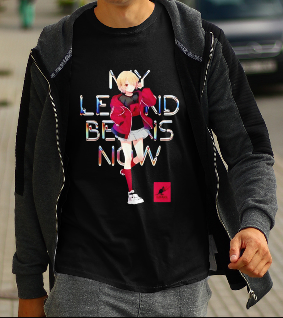 Ruka Kayamori Squad 31 My Legend Begins Now Anime Character Red Jacket And Skirt T-Shirt