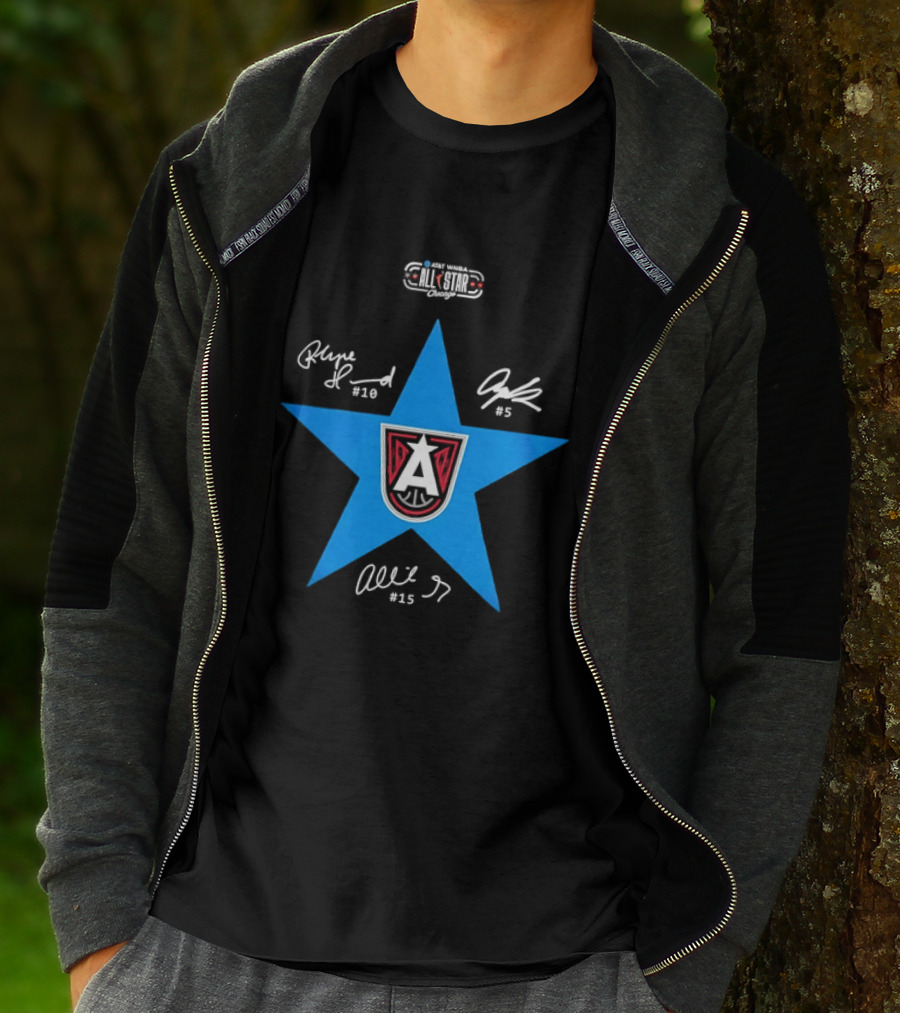 WNBA All Star Chicago Edition 2020 Signatures Star T-Shirt