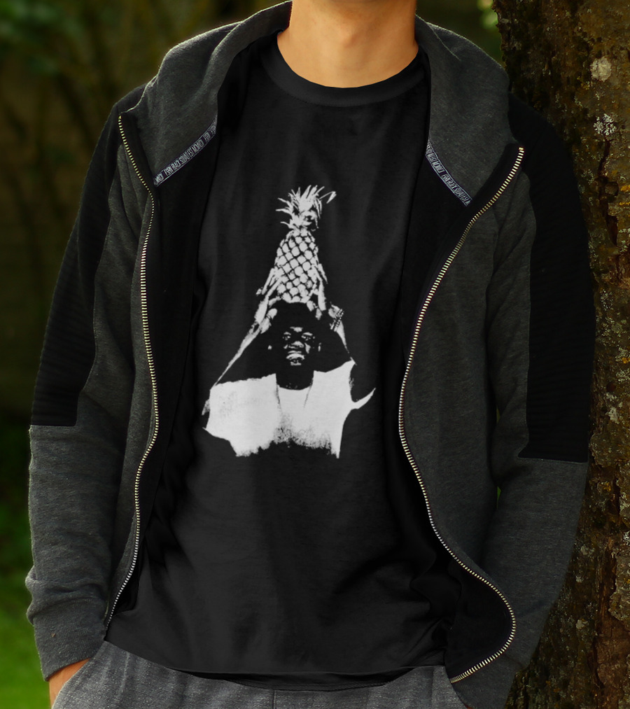 Myles Lewis Skelly Pineapple Headprint T-Shirt