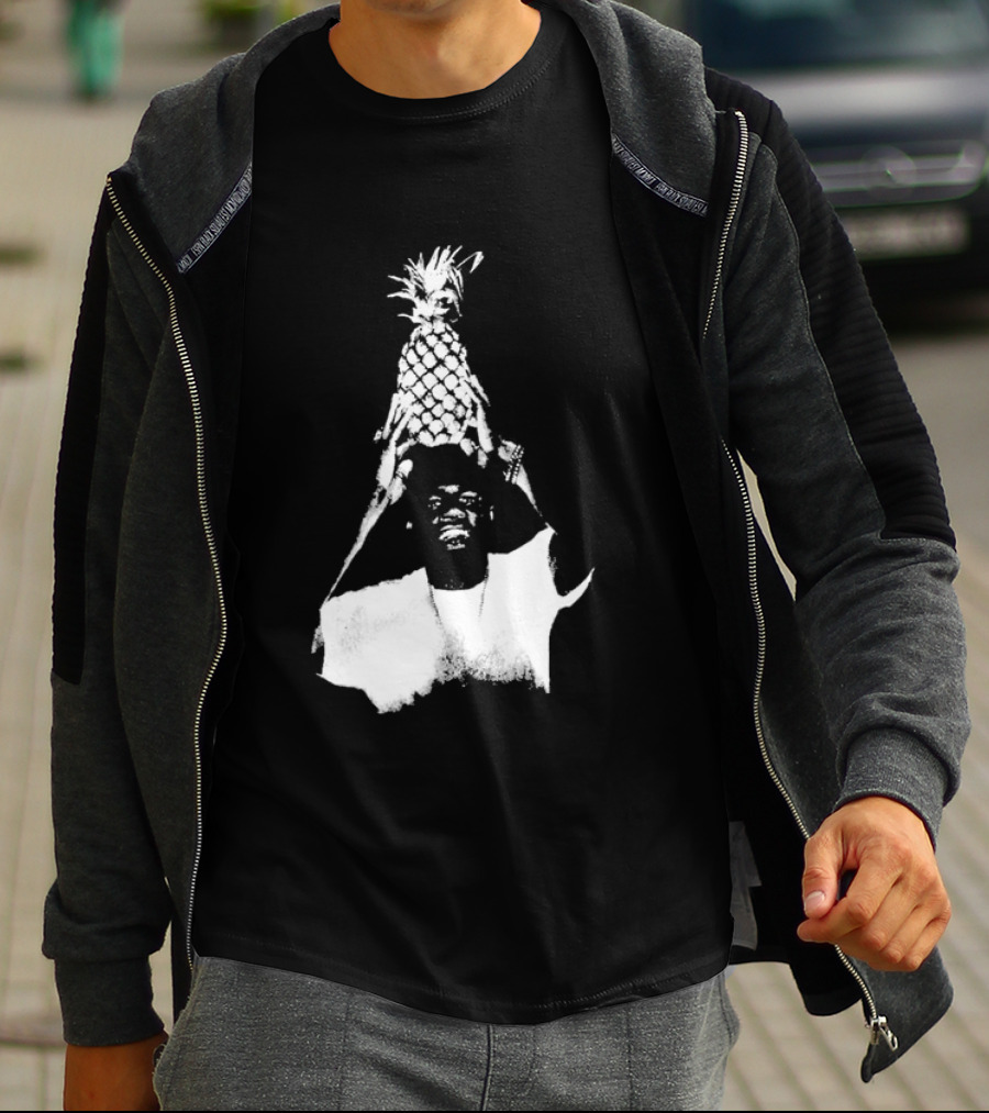 Myles Lewis Skelly Pineapple Headprint T-Shirt