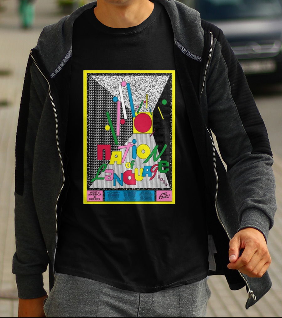 Nation Of Language North America Europe 2026 Tour On Tour T-Shirt