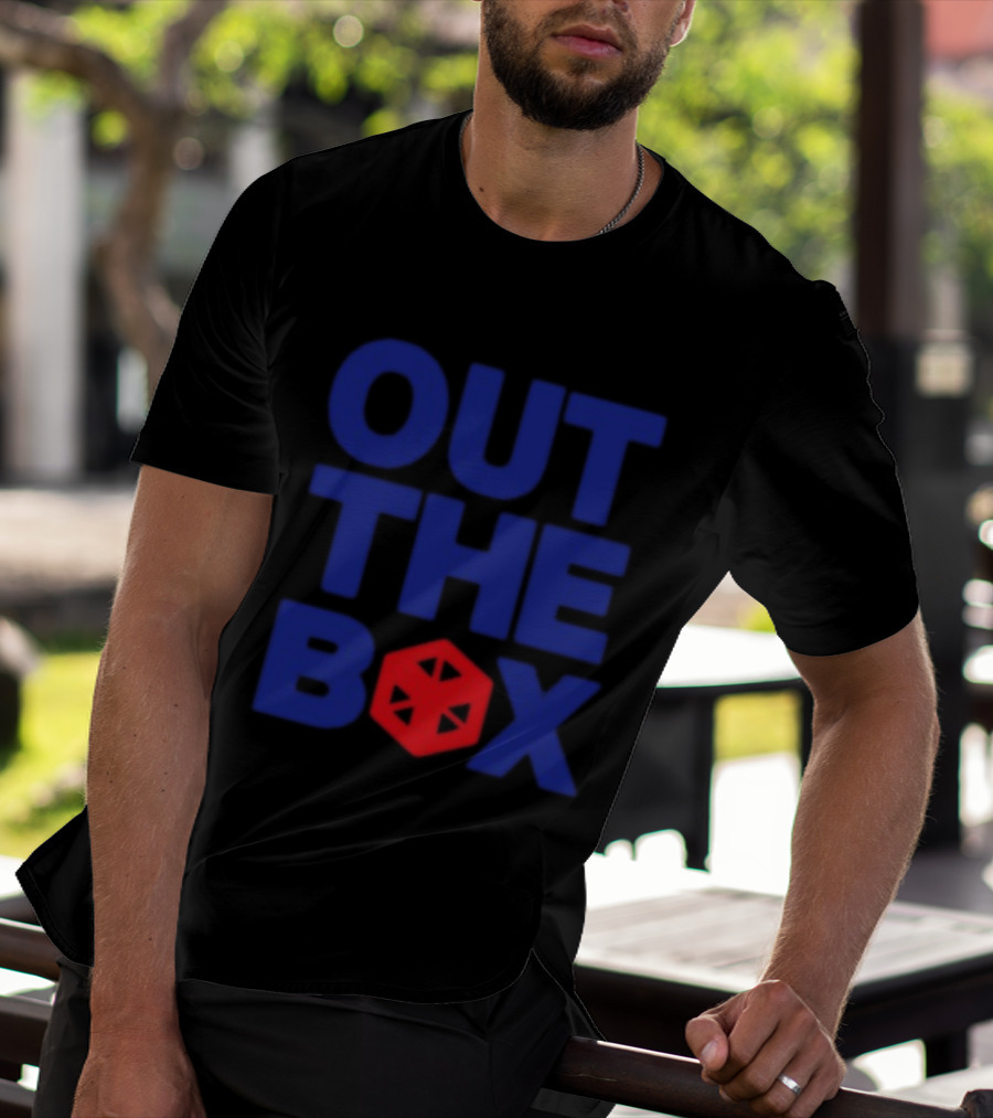 OUT THE BOX Hexagonal Symbol P Lo Store T-Shirt