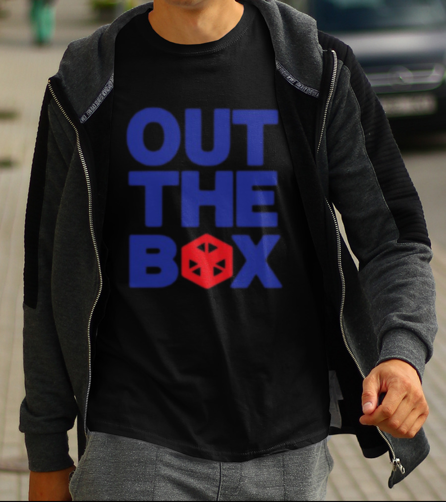 OUT THE BOX Hexagonal Symbol P Lo Store T-Shirt