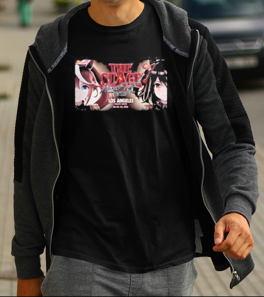Umamusume Pretty Derby True Stage World Tour 2026 Los Angeles Peacock Theater Oct 22 23 T-Shirt