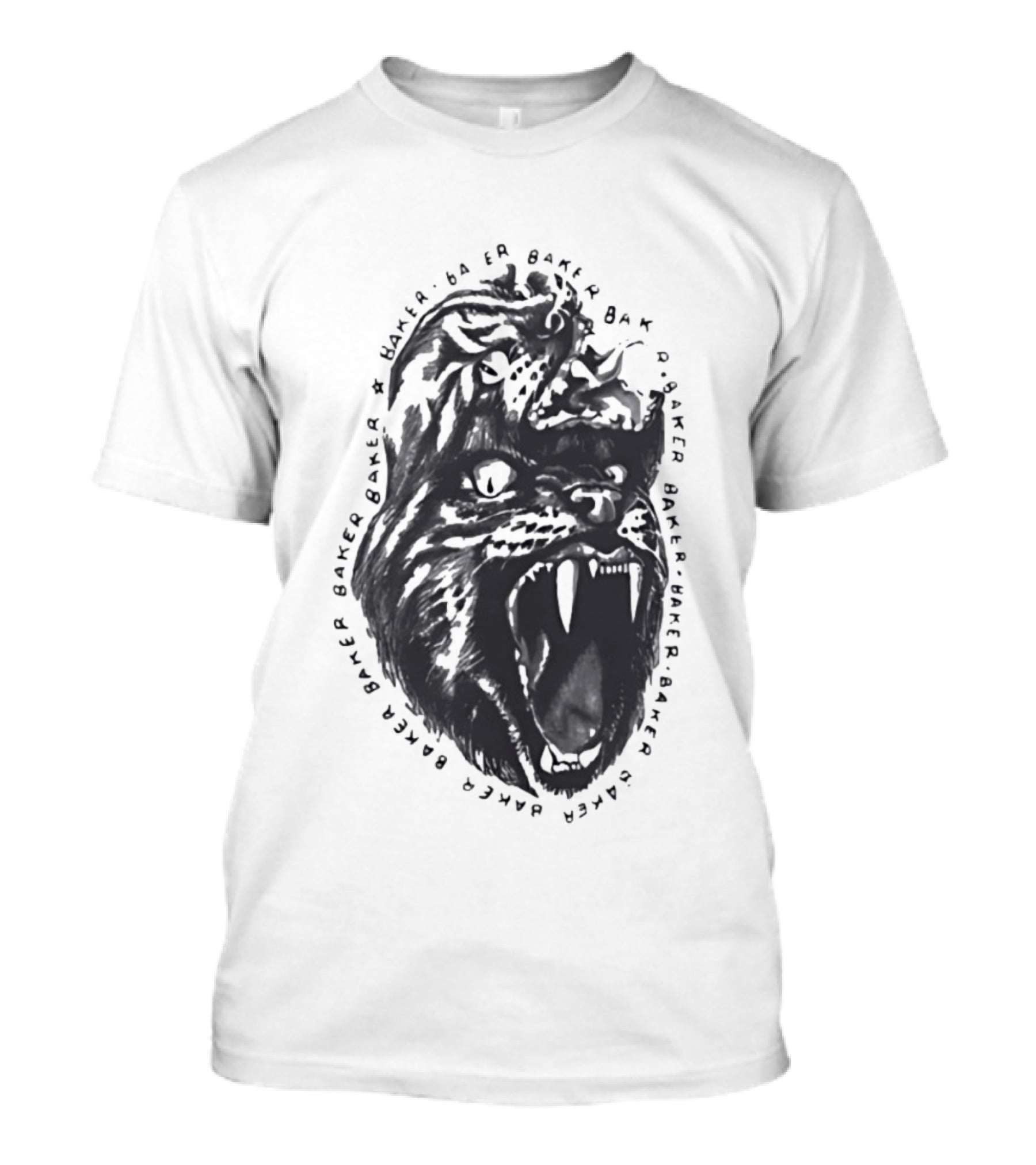 Baker Lion Head Mouse Bakfr T-Shirt