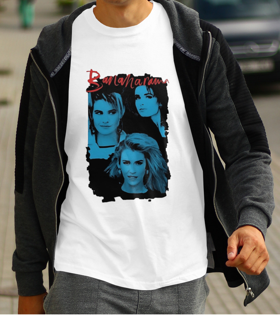 Bananarama 80s Pop Halftone T-Shirt
