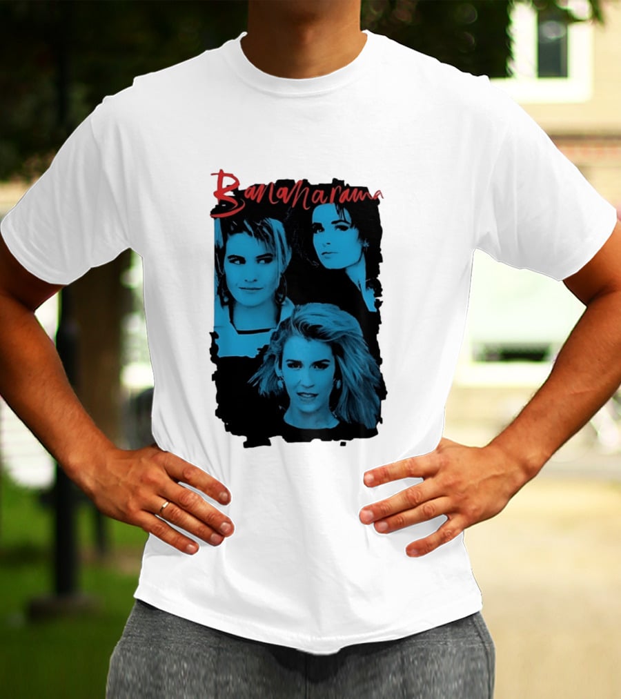 Bananarama 80s Pop Halftone T-Shirt
