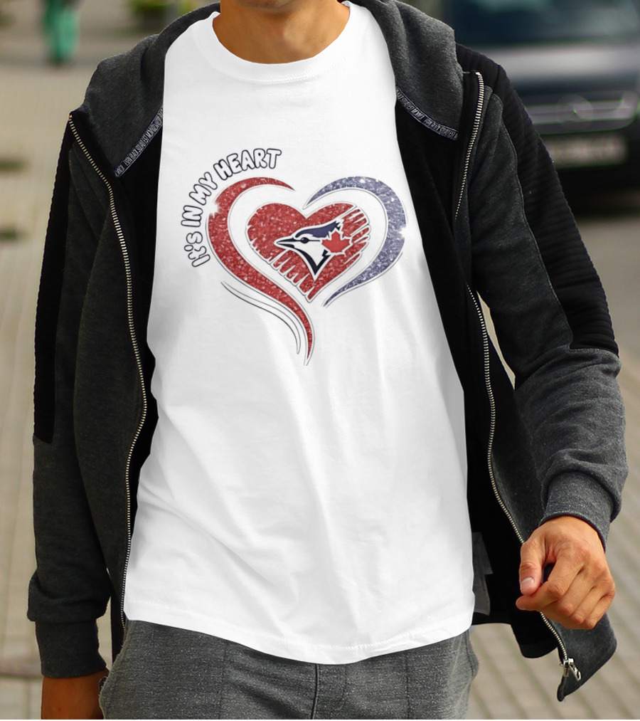 Toronto Blue Jays Heart T-Shirt