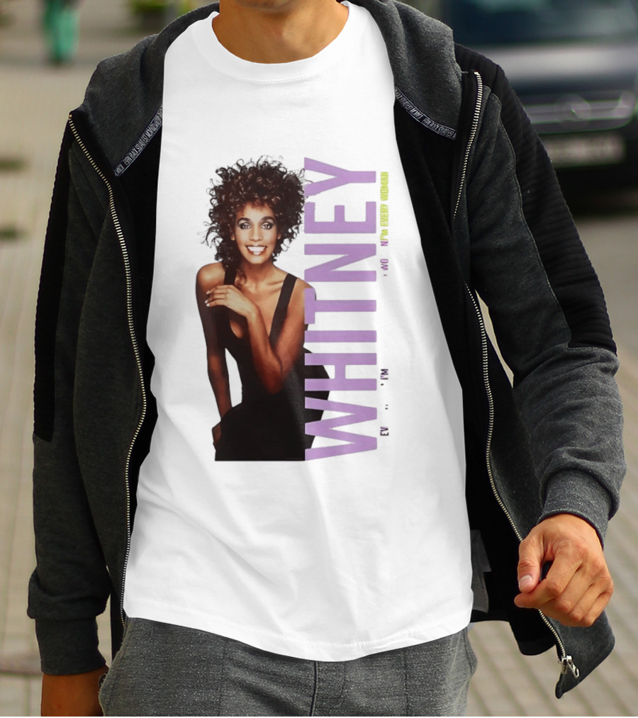 Whitney Houston I'm Every Woman Iconic Music Legend T-Shirt