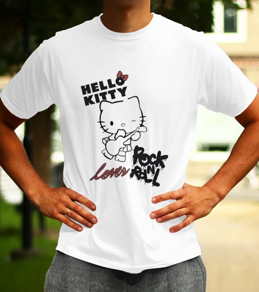 Hello Kitty Lovers Rock N Roll T-Shirt