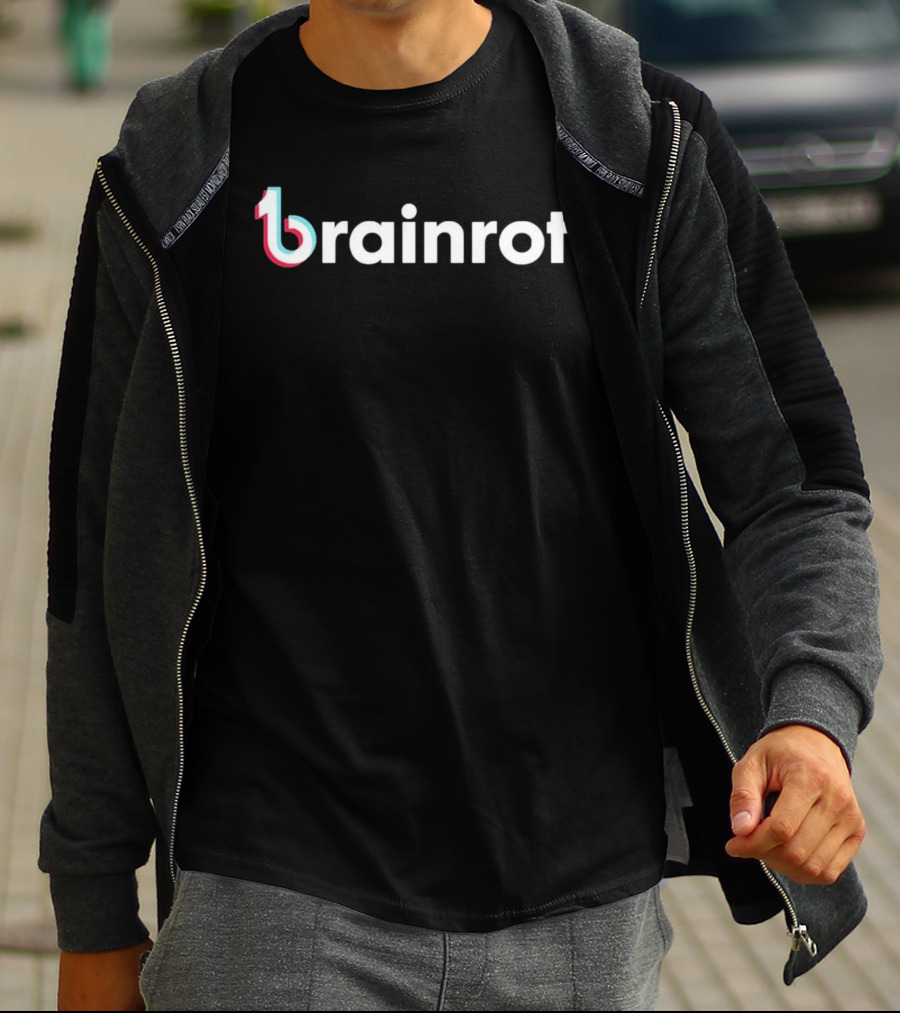 Brainrot TikTok Parody Trendy Meme T-Shirt