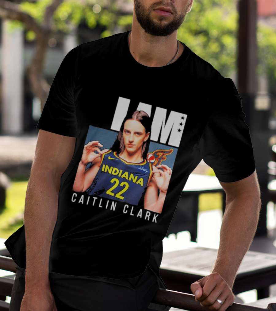 Caitlin Clark Indiana Fever Basketball SLAM Magazine I AM T-Shirt
