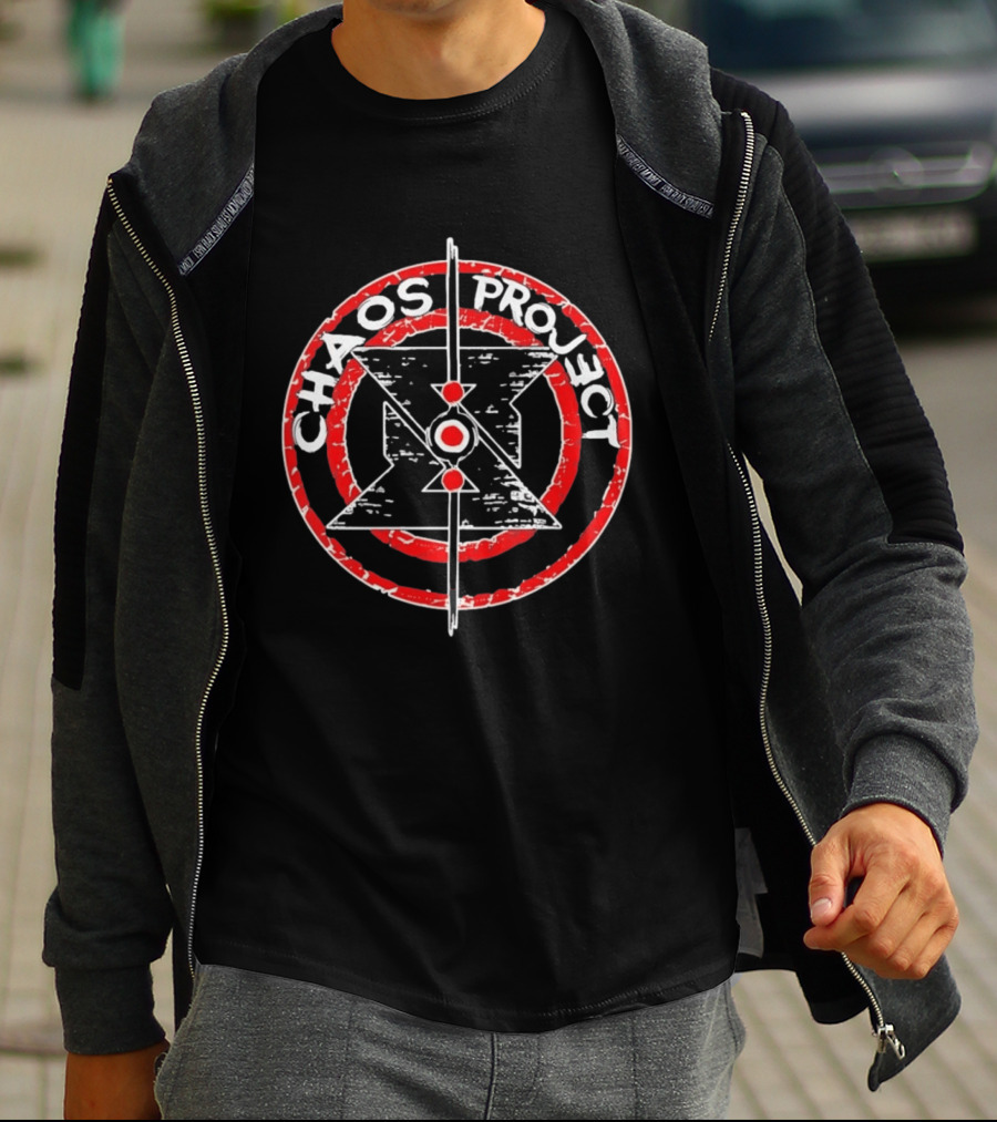 Chaos Project Red Target Circular T-Shirt