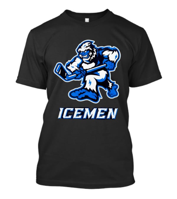 Icemen Yeti Hockey Player T-Shirt