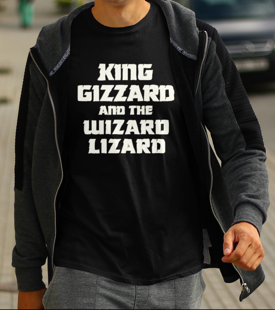 King Gizzard And The Wizard Lizard Fan Merchandise Popular Music Band Collectible T-Shirt