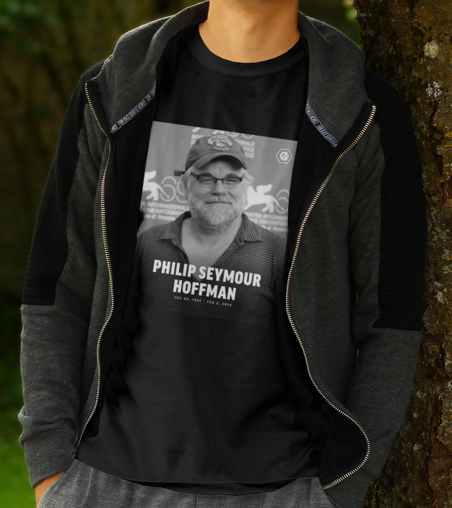 Philip Seymour Hoffman Venice Film Festival Memorial Jul 23 1967 Feb 2 2014 T-Shirt