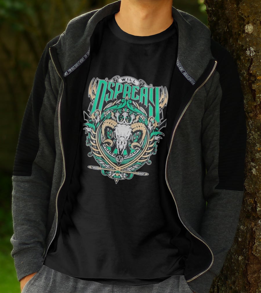 Will Ospreay Ram Skull Crest Vortex T-Shirt