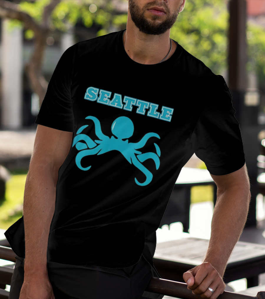 Seattle Kraken Team Octopus T-Shirt