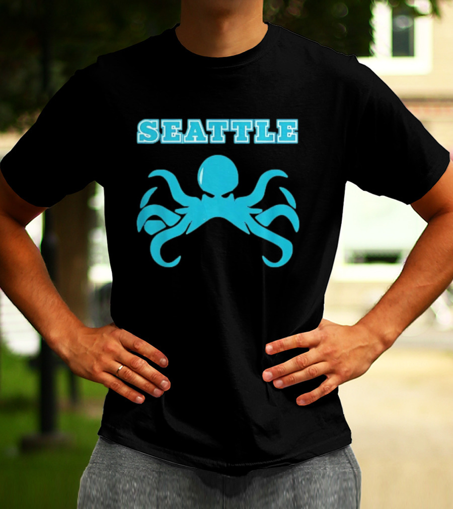 Seattle Kraken Team Octopus T-Shirt