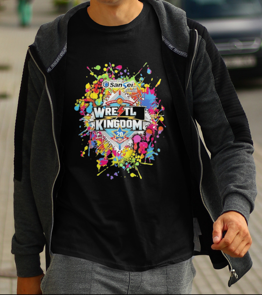 New Japan Pro Wrestling Wrestle Kingdom 20 Tokyo Dome Sansei Presents T-Shirt