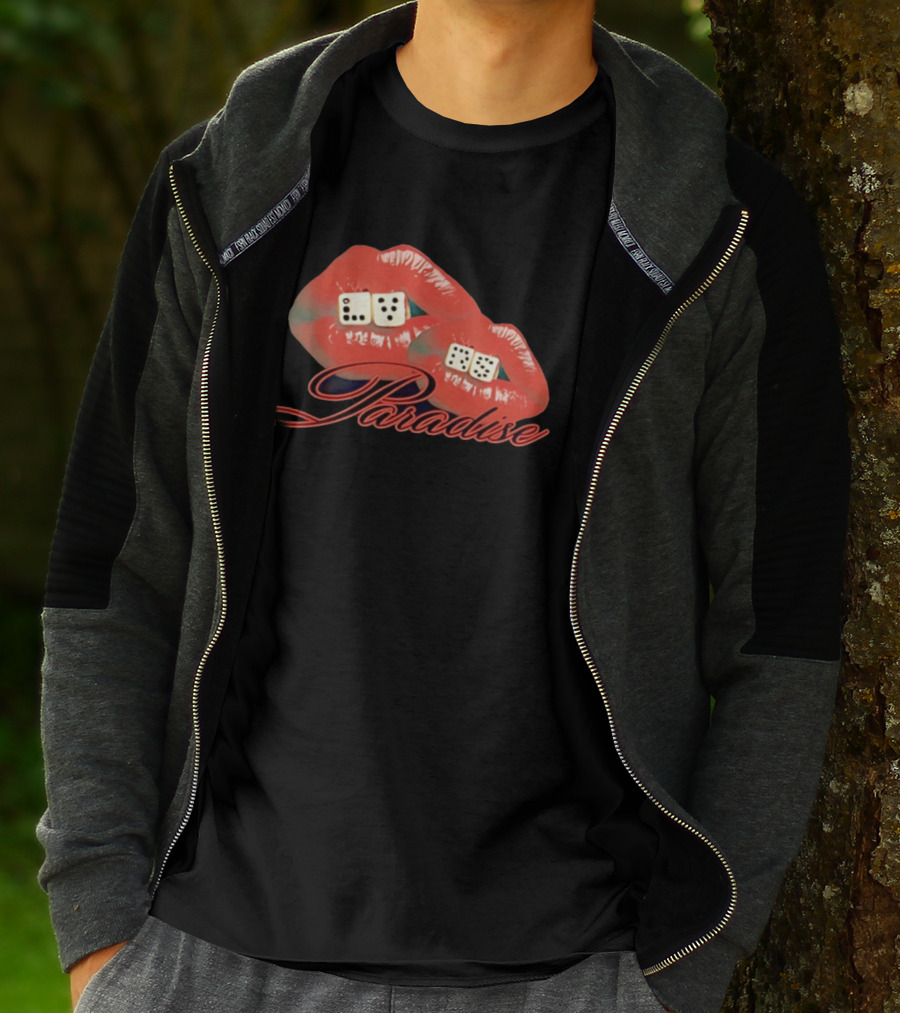 Paradise Lips Dice RS LV T-Shirt