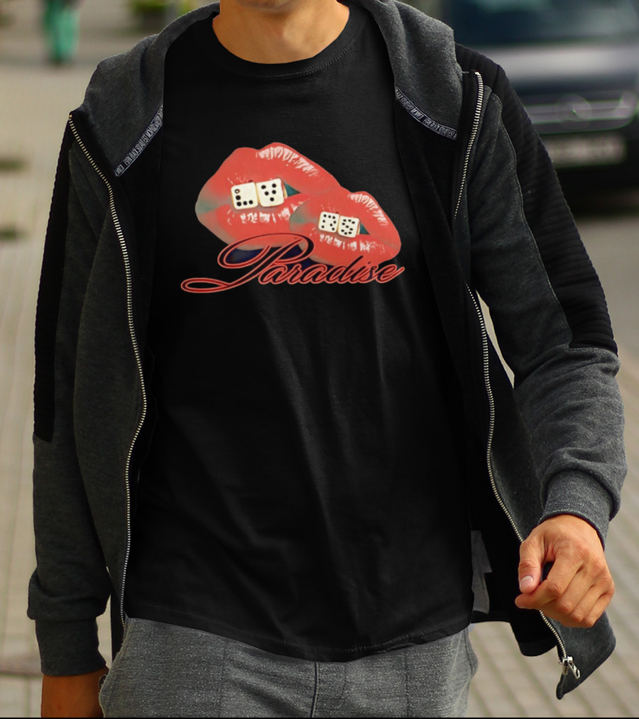Paradise Lips Dice RS LV T-Shirt