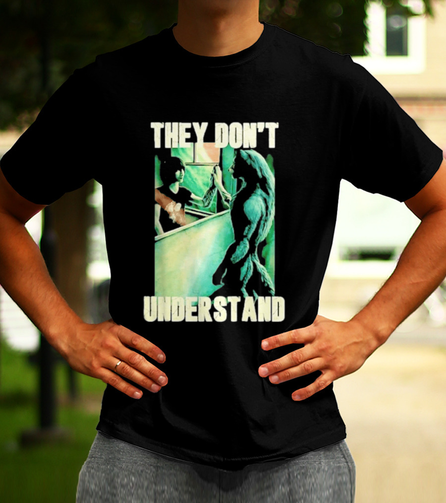 They Don't Understand Werewolf Mirror Reflection T-Shirt