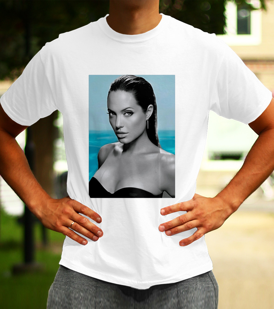 Angelina Jolie Ocean View T-Shirt