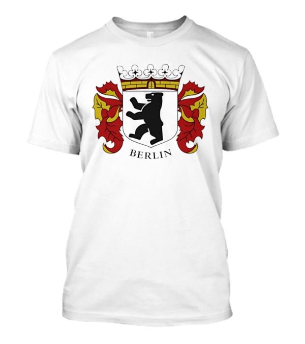 Berlin Coat Of Arms Bear Crest German City T-Shirt
