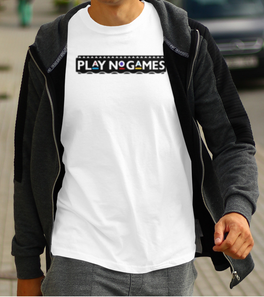 Big Sean Store Play No Games Iconic Text Block With Unique Letter T-Shirt