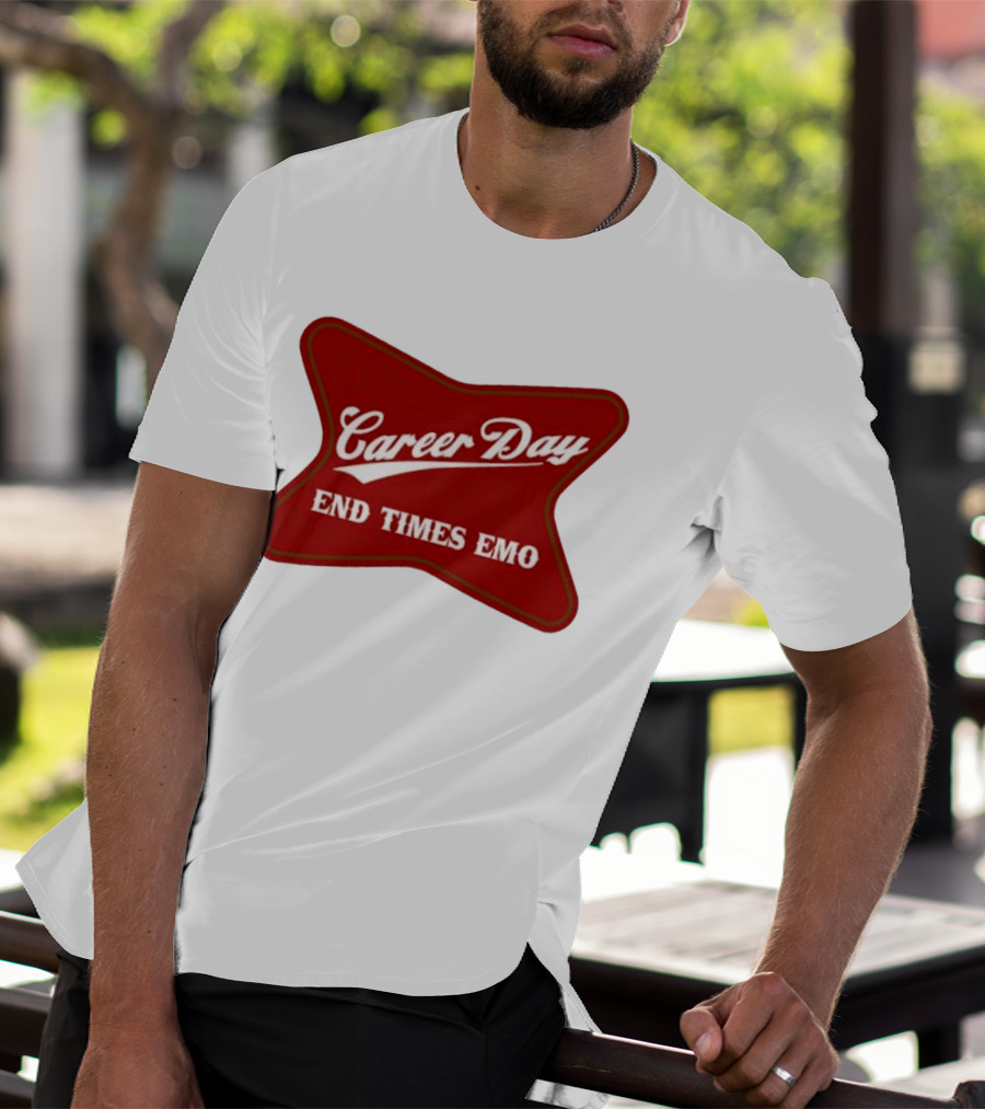 Career Day End Times Emo Runnin Out Of Things To Quit T-Shirt