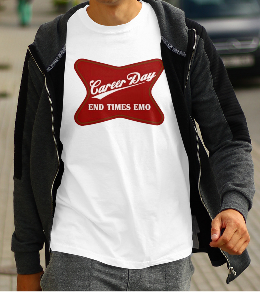 Career Day End Times Emo Runnin Out Of Things To Quit T-Shirt