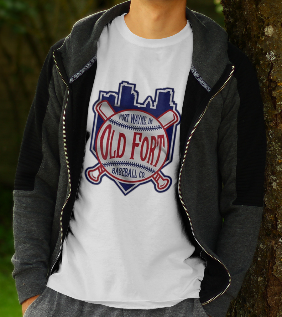 Fort Wayne IN Old Fort Baseball Co Indiana T-Shirt