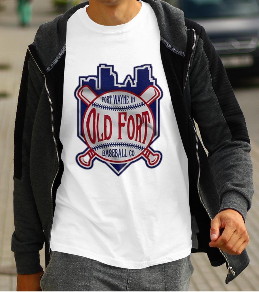 Fort Wayne IN Old Fort Baseball Co Indiana T-Shirt
