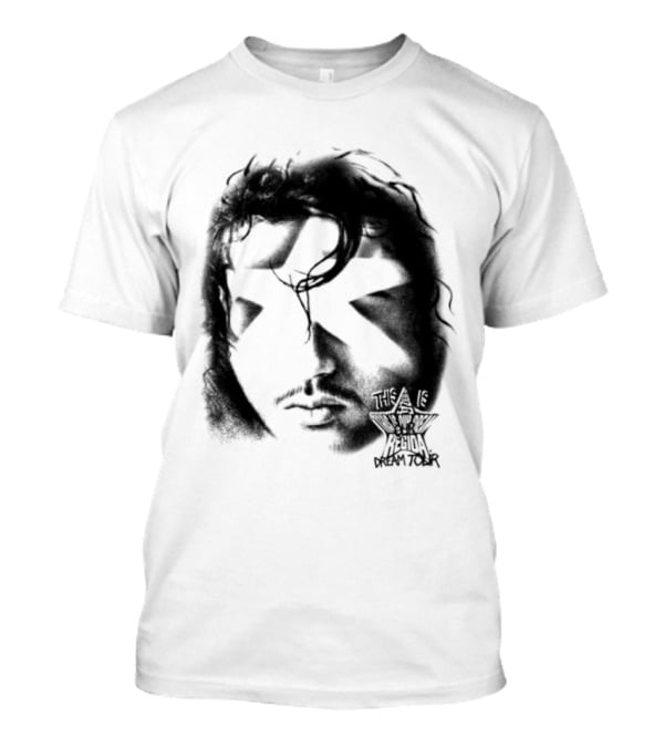 Fuerza Regida Star Face Black T-Shirt