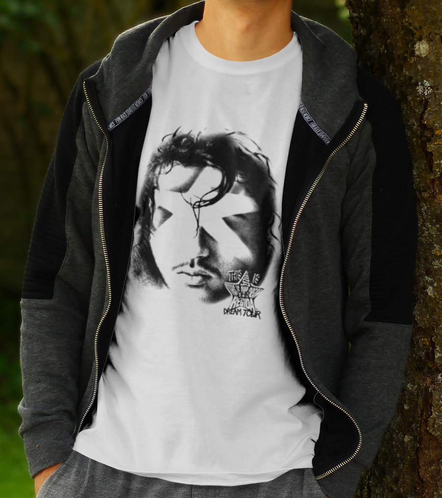Fuerza Regida Star Face Black T-Shirt